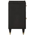 vidaXL Table de chevet 50x33x60 cm bois de manguier massif