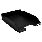 Corbeille À Courrier Combo Midi Ecoblack - Noir - X 6 - Exacompta