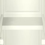 vidaXL Armoire plastique 40x43x164 cm design bois glace à la vanille