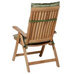 Madison Coussin de chaise à dossier bas Panama 105x50 cm Vert sauge