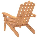 vidaXL Chaises Adirondack de jardin lot de 2 Bois massif d'acacia