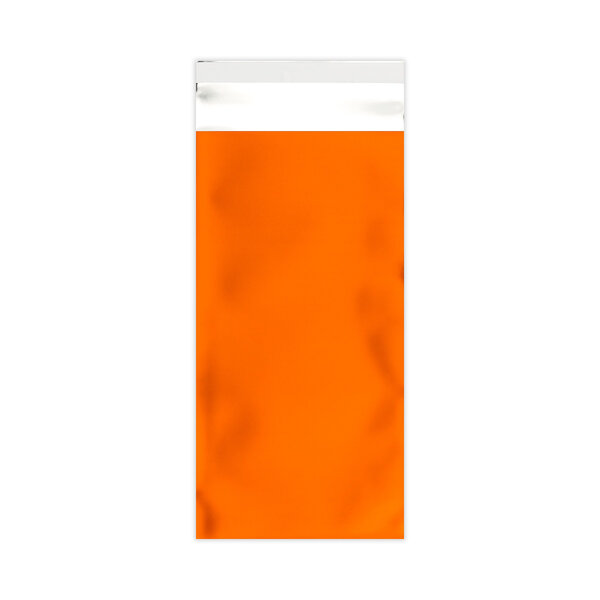 Lot de 100 sachet alu mat orange 220x110 mm (dl)