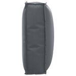 vidaXL Coussin de palette pour dossier Anthracite 50x40x12 cm en tissu Oxford