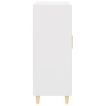 vidaXL Buffet blanc 69 5x34x90 cm bois d'ingénierie