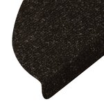 vidaXL Tapis d'escalier auto-adhésifs 10 Pièces anthracite 65x22 5x3 5 cm