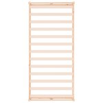 vidaXL Cadre de lit 100x200 cm Bois massif