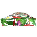 vidaXL Coussins de Palette pour Banc 2 Pièces Jungle Tropical 180x40x8 cm Tissu Oxford