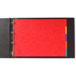 Intercalaires Carte Lustrée 400g 5 Positions - A3 - Couleurs Assorties - X 20 - Exacompta