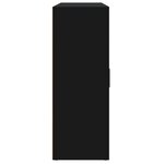 vidaXL Buffets 3 Pièces noir 60x31x84 cm bois d'ingénierie