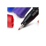 Lot de 6 Stylos feutre à pointe fine 0.4mm Couleurs Pastel Assorties BIC