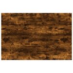 vidaXL Étagères murales 4 Pièces chêne fumé 60x40x1 5cm bois d'ingénierie