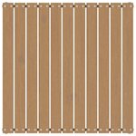 Repose-pied de jardin 70x70x30cm marron miel bois de pin solide 02_0014946