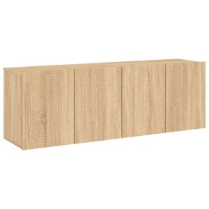 vidaXL Meubles TV muraux 2 Pièces chêne sonoma 60x30x41 cm