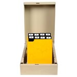 Guide de classement 148 x 105 mm - exacompta jaune - jeu de 24