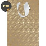 Sac Cadeau Kraft Hologramme - Petit Format - Draeger paris