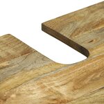 vidaXL Meuble sous lavabo 62x33x58 cm en bois massif de manguier et en bois reconstitué