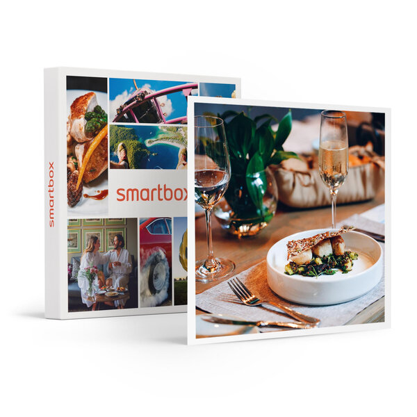 SMARTBOX - Coffret Cadeau Savoureux dîner pour 2 dans la ville de votre choix -  Gastronomie