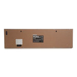 Perel Horloge murale à LED 83x23 cm Noir