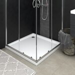 vidaXL Receveur de douche carré ABS 90x90 cm