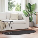 vidaXL Tapis "HUARTE" en poil court  doux et lavable anthracite 80x150 cm