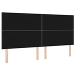vidaXL Tête de Lit Design à Motifs en Diamant Gris Clair 200 cm Tissu
