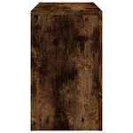 vidaXL Tables basses gigognes 3 Pièces Chêne fumé Bois d'ingénierie