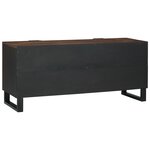 vidaXL Armoire TV 105x33 5x46 cm Bois de Mangue Massif