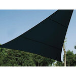 Perel Voile d'ombrage  perméable  respirant  5 x 5 x 5 m  180 g/m²  PEHD  triangulaire  gris foncé