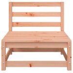 vidaXL Canapés de jardin sans accoudoirs 2 Pièces bois massif douglas