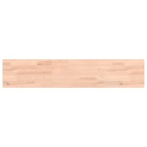 vidaXL Étagère murale 100x20x2 5 cm bois massif de hêtre