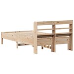 vidaXL Cadre de lit sans matelas 90x200 cm bois de pin massif