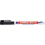 Maqueur Spécial Laboratoire 8014 Noir Pointe Fine 1 mm x 10 EDDING