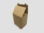 10 Caisses carton renforcées pour 6 bouteilles