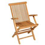 Salon de jardin meuble d'extérieur ensemble de mobilier 5 pièces bois de teck massif 02_0016576