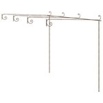 vidaXL Pergola de jardin Marron antique 4x3x2 5 m Fer