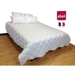 ABEIL Couette chaude 200 x 200 cm blanc