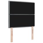 vidaXL Tête de lit design lignes gris clair 90 cm en tissu