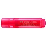 Surligneur TEXTLINER 1546 Pointe Biseau 1 - 5 mm Rouge x 10 FABER-CASTELL