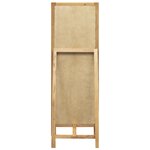 vidaXL Miroir sur pied 48x46 5x150 cm Bois de chêne solide