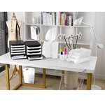 Ecobin corb.à papier office - blanc - x 8 - exacompta