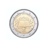 Monnaie 2 euros commémorative finlande 2007 - traité de rome
