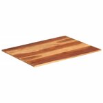 vidaXL Dessus de table bois massif d'acacia 15-16 mm 60x80 cm