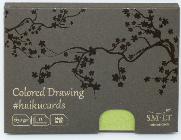 SM-LT Cartes Haïku - Mix Coloré - 11 feuilles-630gsm