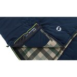 Outwell Sac de couchage Camper Lux fermeture éclair gauche gris foncé