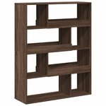 vidaXL Bibliothèque chêne marron 100x33x125 5 cm bois d'ingénierie