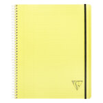 Carnet spirales proactiv'book linicolor format 22 5 x 27 7 cm - blanc ligné - 160 pages - lot de 5 - clairefontaine