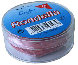 Elastique RONDELLA en boîte de 25 g, 50 mm LÄUFER