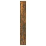 vidaXL Bibliothèque 5 niveaux Chêne fumé 40x24x175cm Bois d'ingénierie