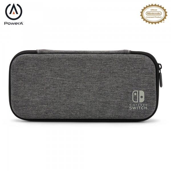 Étui mince PowerA pour Nintendo Switch modèle Oled  Nintendo Switch et Nintendo Switch Lite - Charbon