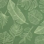 vidaXL Coussin de palette à motif de feuilles 58x58x10 cm tissu oxford